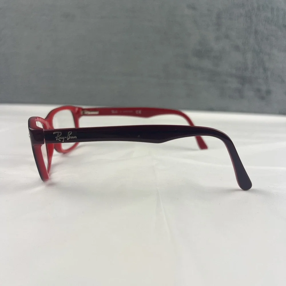 RAY BAN Kids RB1531 3592 Burgundy Eyeglasses 48-16-130 - Flex Frames Only